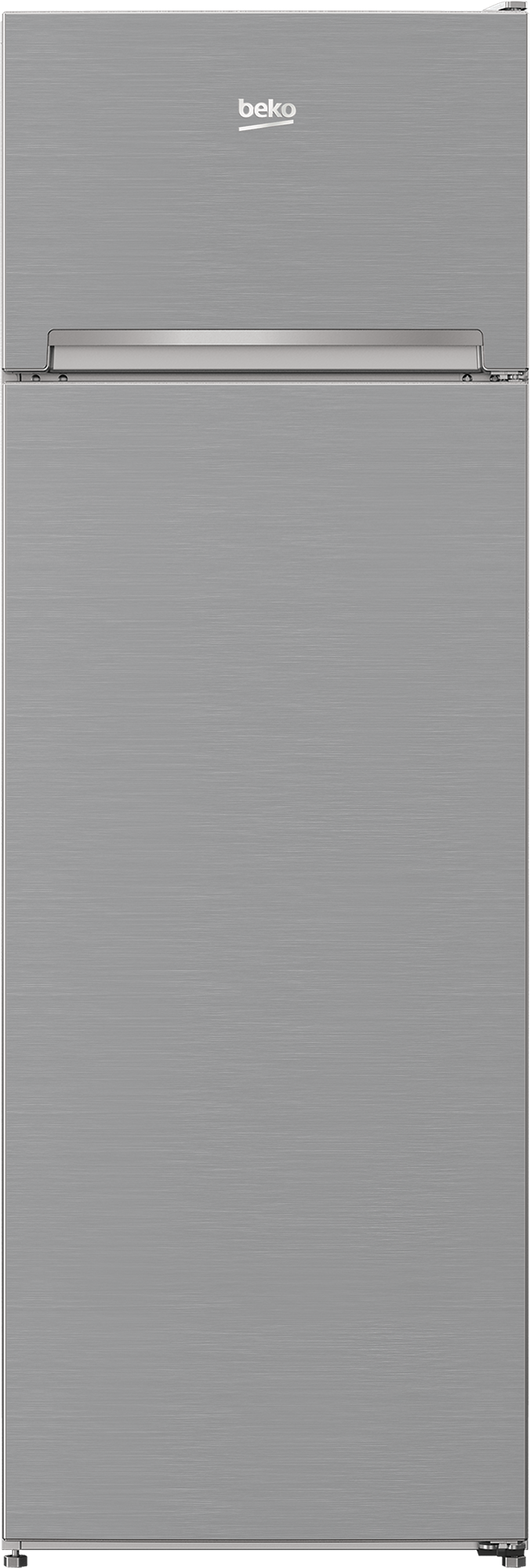 Beko RDSA280K30SN felülfagyasztós kombinált hűtőszekrény inox 204/46L, 54x57.4x160.6 cm 