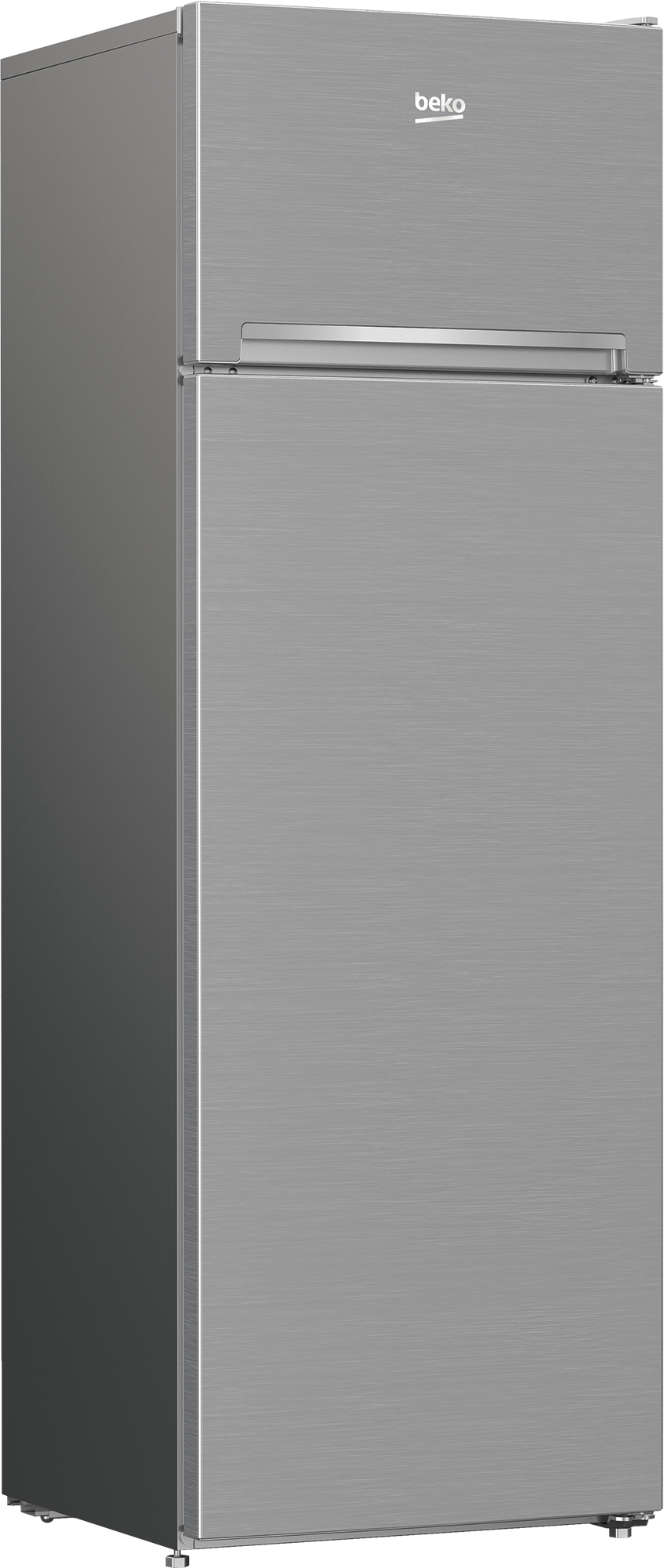 Beko RDSA280K30SN felülfagyasztós kombinált hűtőszekrény inox 204/46L, 54x57.4x160.6 cm 