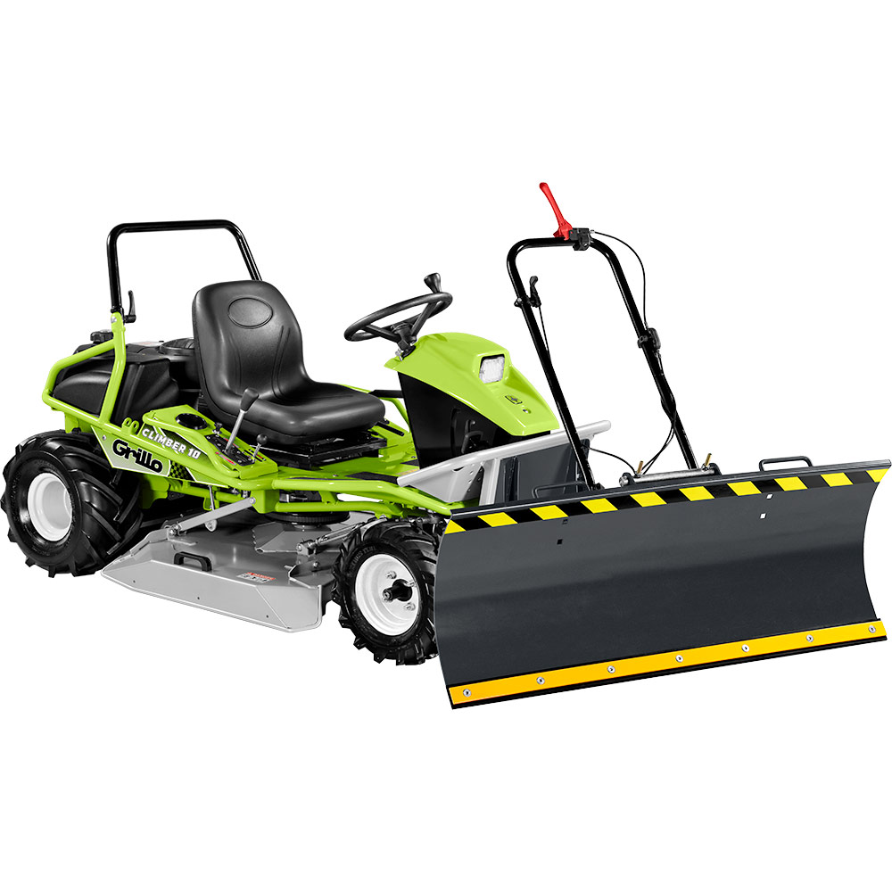 Grillo CLIMBER 10 AWD 22 4WD 8010AH Briggs motoros négykerék-meghajtású fű és bozótvágó traktor lejtős, csökkent tapadású terepre, cserjés és magas füves területekhez