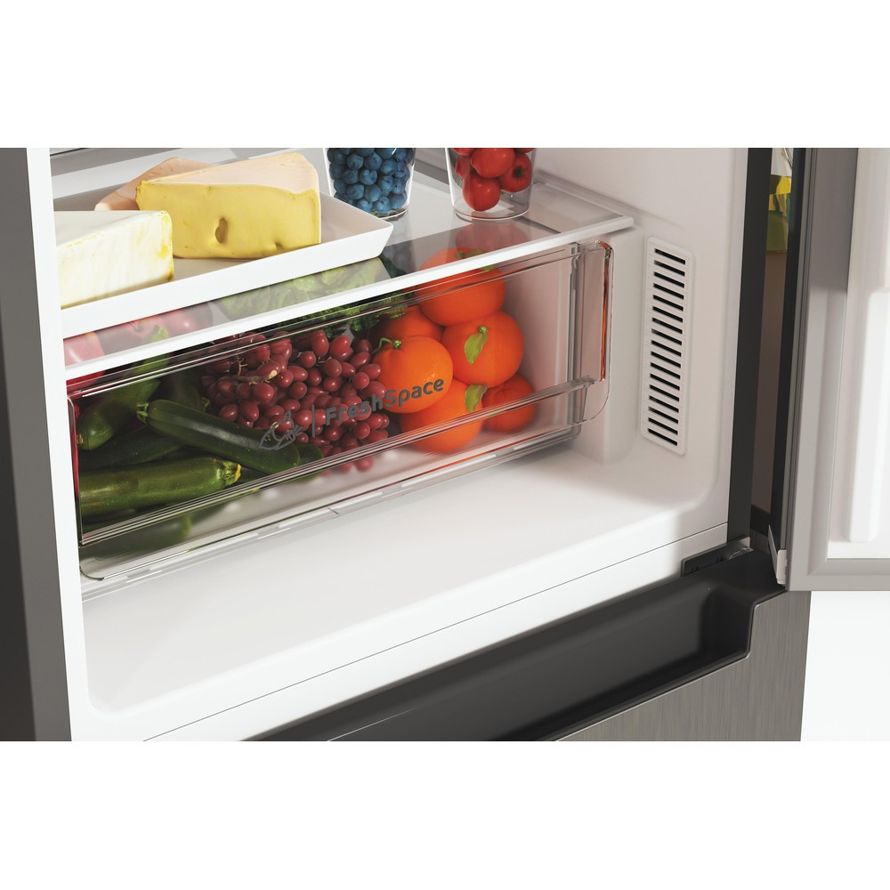 Indesit INFC8 TI21X  No Frost kombinált hűtőszekrény