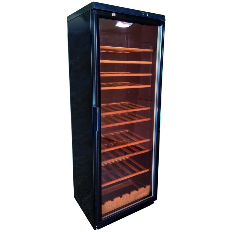 Whirlpool ADN 231 BK borhűtő fekete, 173cm ,105 palackos