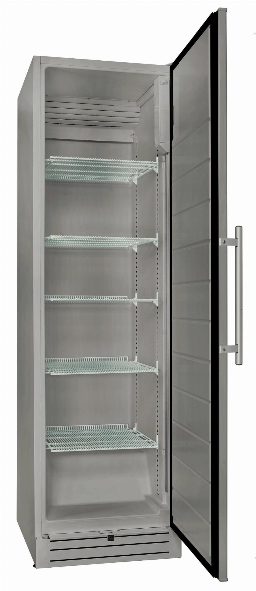 Whirlpool ADN 350S egyajtós hűtőszekrény, 350L, szürke, 173cm