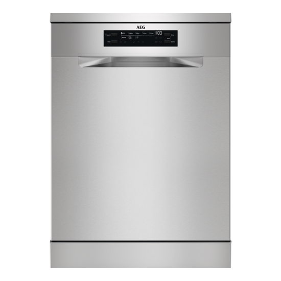 AEG FFB53937ZM mosogatógép 14 teríték, inverter motor, AirDry, inox,  59.8x62.2x85 cm 