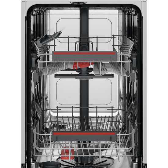 AEG FFB62427ZM keskeny mosogatógép, AirDry, 9 terítékes, inox 