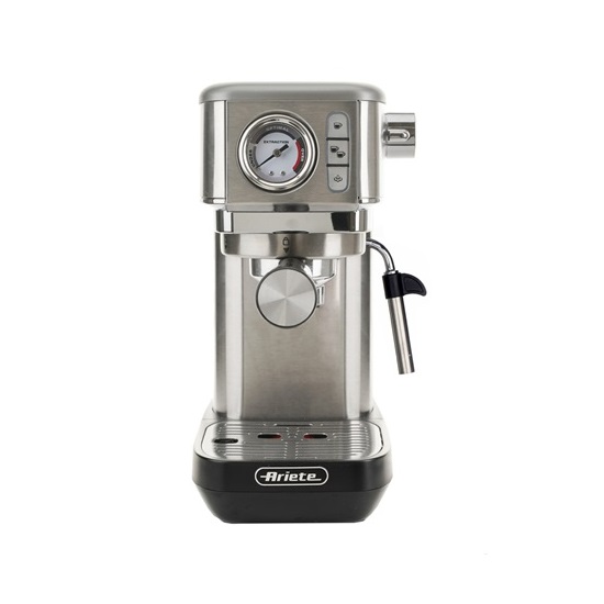 Ariete 1381.M presszó kávéfőző 1300W, rozsdamentes acél készülékház 