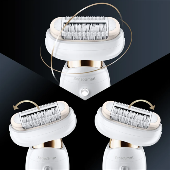 Braun Silk-épil 9 Flex 9030 epiláló Wet&Dry epilátor 6 kiegészítővel többek között masszázsfeltéttel SES9030