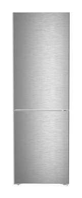 Liebherr KGNSDD 52Z23 NoFrost inox kombinált alulfagyasztós hűtőszekrény, 227/103L, 59,7x67,5x185,5cm, ezüst szín 