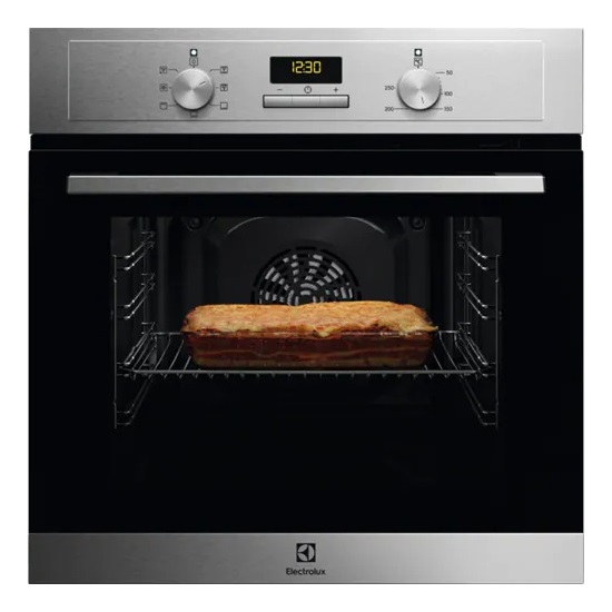 Electrolux EOF3H00BX SurroundCook 600 beépíthető sütő aqua clean tisztítással, inox, 65L