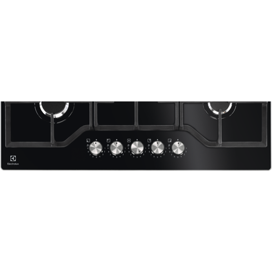 Electrolux KGG75362K fekete beépíthető gázfőzőlap, 74x51x4.5 cm 