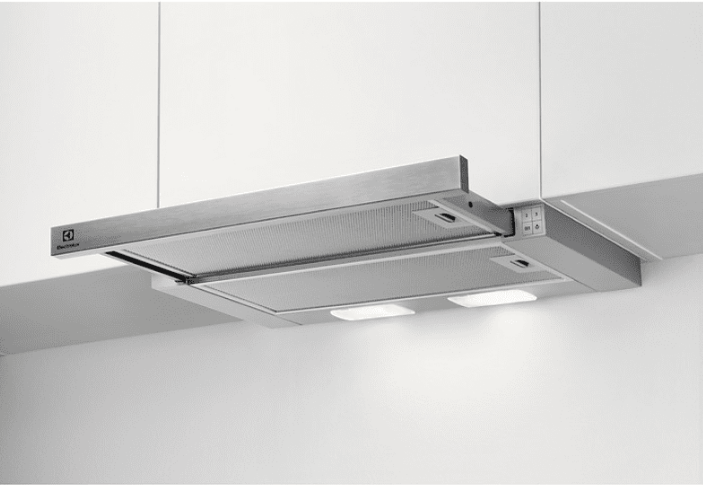 Electrolux LFP326S beépíthető kihúzható konyhai elszívó 60cm inox