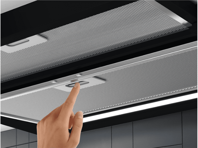 Electrolux LFP616K beépíthető kihúzható konyhai elszívó 60 cm fekete 