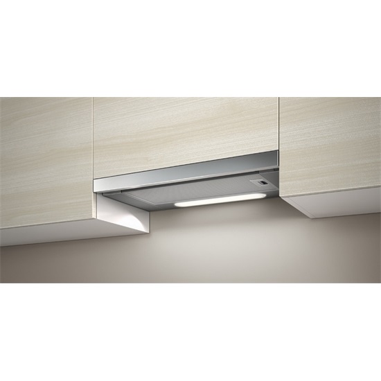 Elica PRF0037987B ELITE 14 LUX GRIX/A/50 beépíthető kihúzható konyhai elszívó,90cm széles,inox