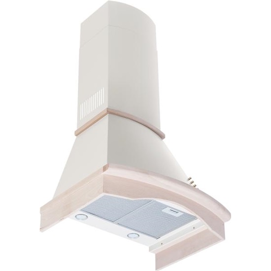 Evido CHD9WC.2 Daphne 90C rusztikus fali kürtös konyhai elszívó bézs 90cm 