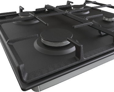 Gorenje G641EXB beépíthető gáz főzőlap, 60x52x13 cm, fekete
