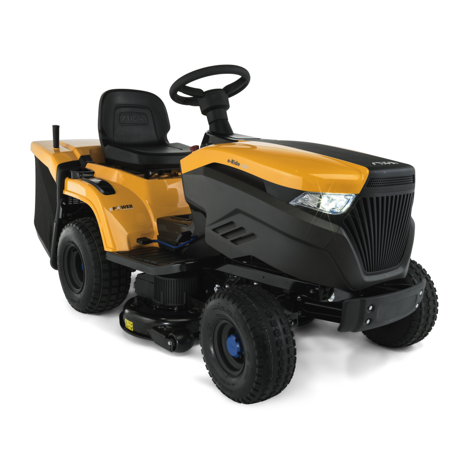 Stiga Ride C500 (Estate) akkumulátoros fűgyűjtős fűnyíró traktor 