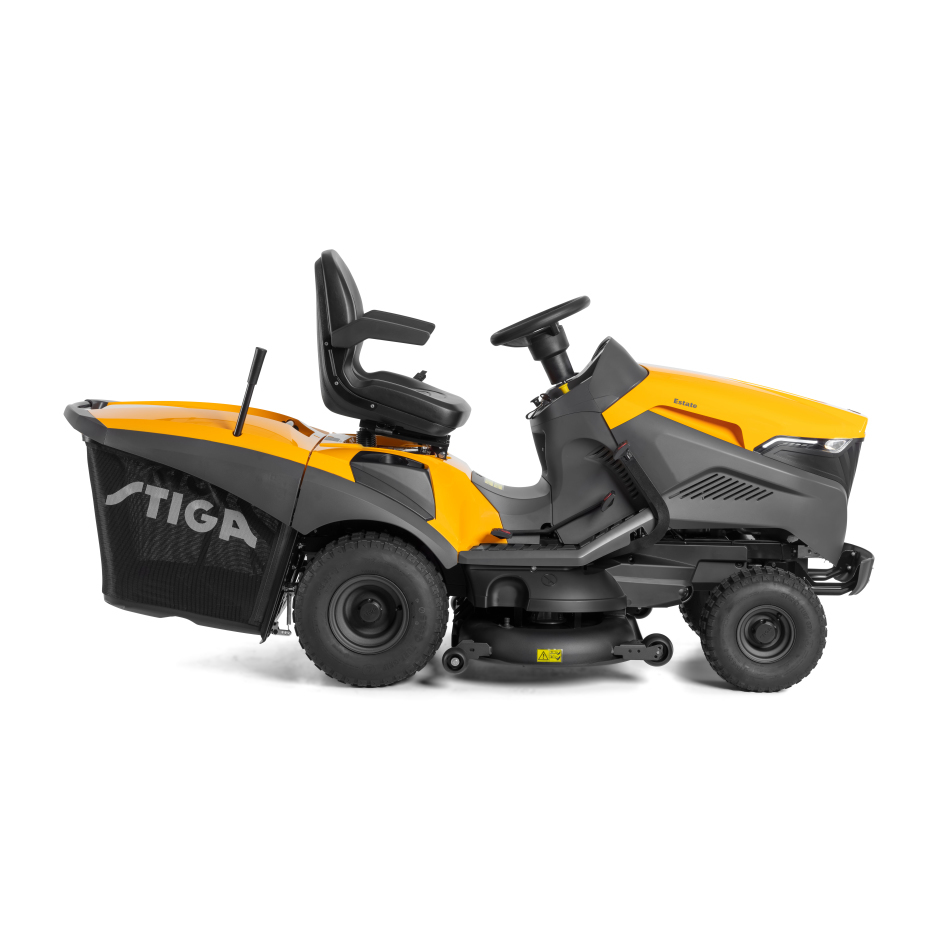 Stiga ESTATE 9102 W fűgyűjtős fűnyíró traktor,7000m2, 102cm vágófelülettel, hidrosztatikus váltással,Honda motorral