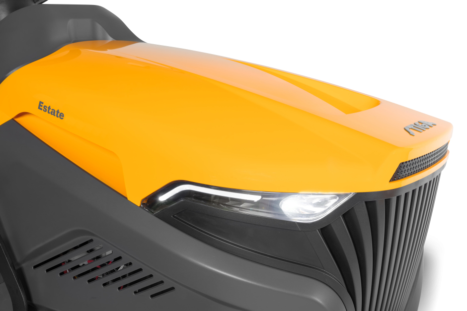 Stiga ESTATE 9102 W fűgyűjtős fűnyíró traktor,7000m2, 102cm vágófelülettel, hidrosztatikus váltással,Honda motorral