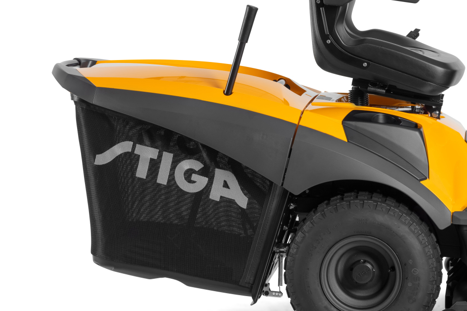 Stiga ESTATE 9102 W fűgyűjtős fűnyíró traktor,7000m2, 102cm vágófelülettel, hidrosztatikus váltással,Honda motorral