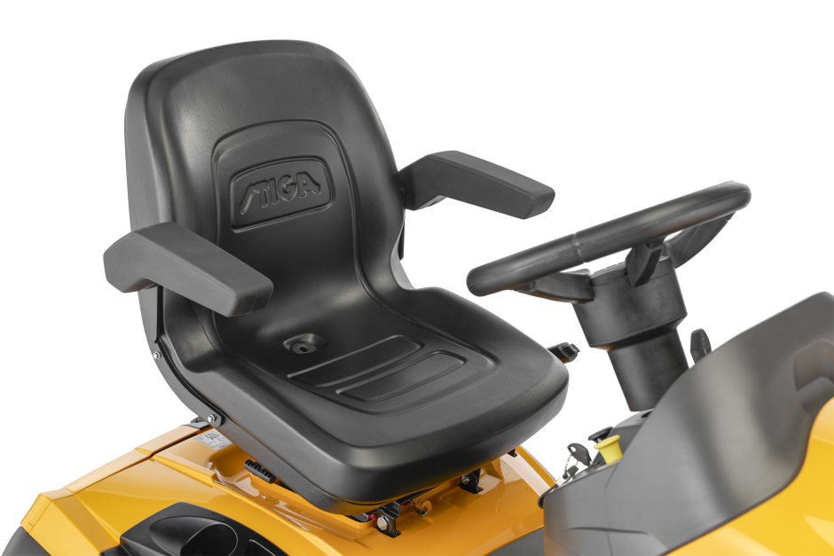 Stiga TORNADO 9121 W oldalkidobós fűnyíró traktor hidrosztatikus váltóval