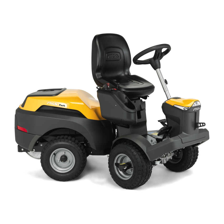Stiga PARK 700 WX 4WD, 8500m2, frontkaszás fűnyíró traktor (Vágóasztal nélkül),hidrosztatikus váltóval,mulcsozás,hátsó kidobás