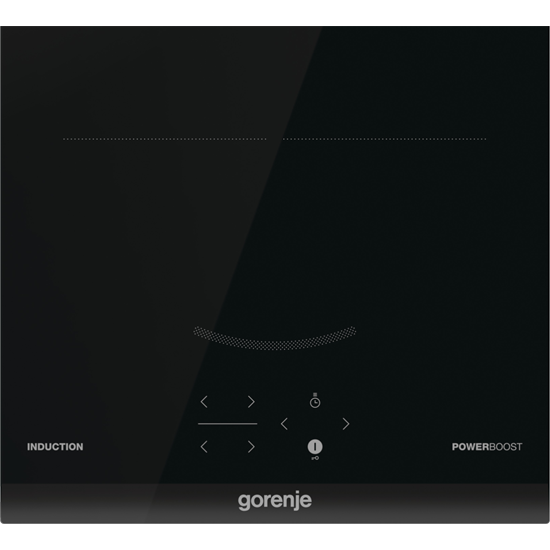 Gorenje GI3201BC beépíthető dominó indukciós kerámia főzőlap,fekete, érintőkijelző, 30x52x5.8 cm 