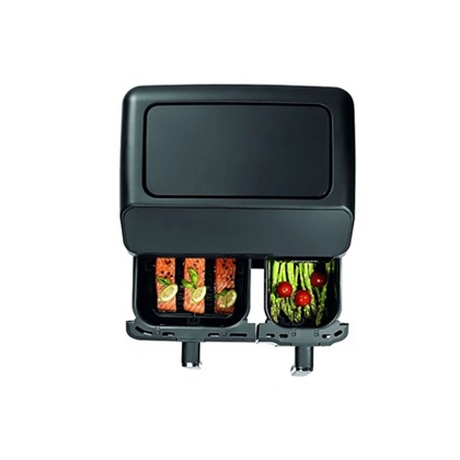 Hisense HAF2900D Air fryer 8,6 l forrólevegős sütő 5,3+3,3l  LED Smart érintőképernyős vezérlés
