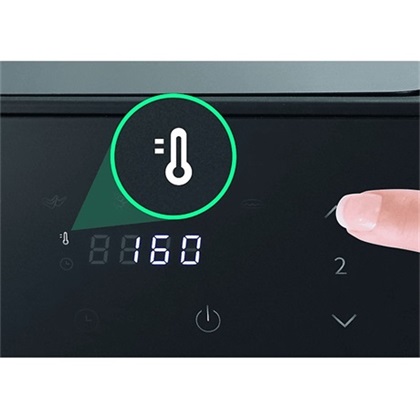 Hisense HAF2900D Air fryer 8,6 l forrólevegős sütő 5,3+3,3l  LED Smart érintőképernyős vezérlés