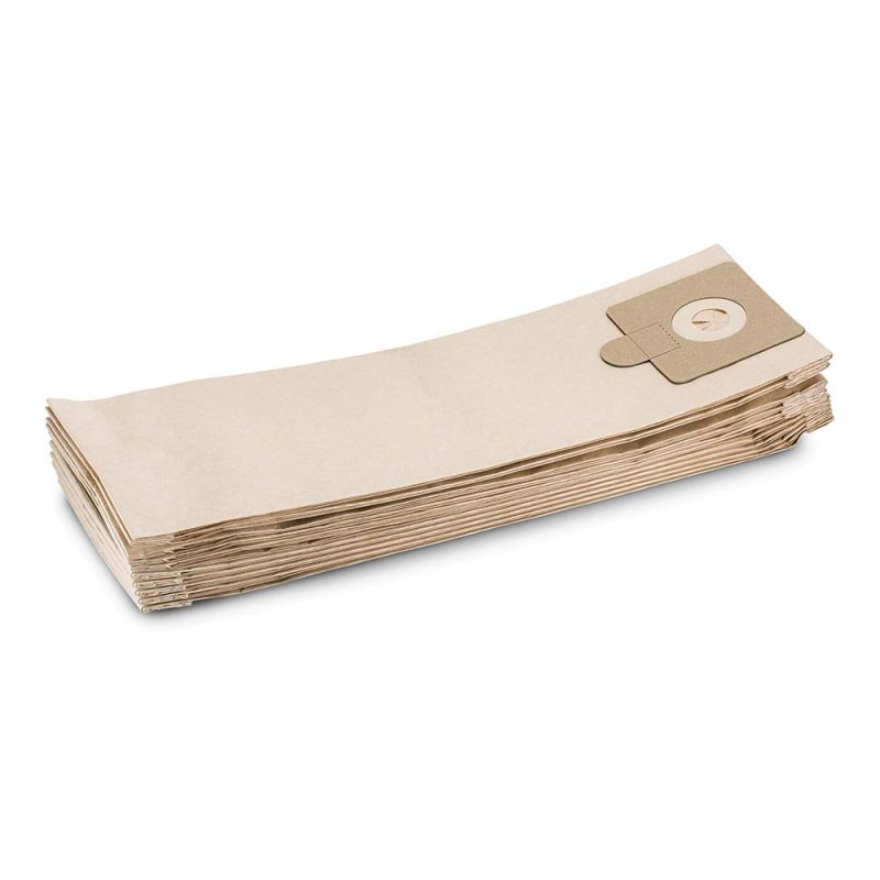 Kärcher 6.904-370.0 papir porzsák 10db T 7/1, T 9/1, T 10/1 készülékekhez.