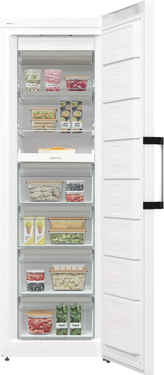 Gorenje FN619DAW6 No Frost fagyasztószekrény 280L,185cm magas,inverteres kompresszor