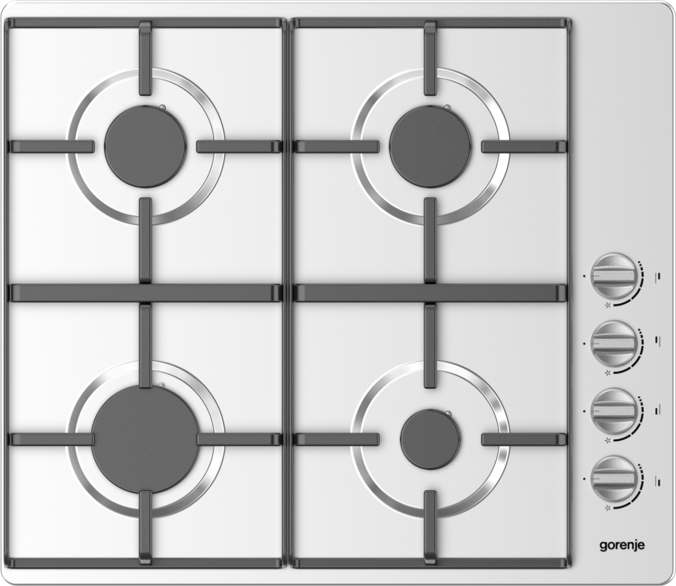 Gorenje G640XHS beépíthető gáz főzőlap,60x52x8.9 cm, inox 