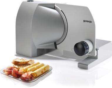 Gorenje R708A PRÉMIUM szeletelőgép, aluminium palást Solingen kés, inox 
