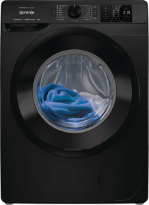 Gorenje WNEI84AS/B  fekete elöltöltős mosógép Inverteres motor, 60x54.5x85 cm 