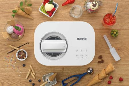 Gorenje ICM10W fagylaltgép, gelato, szorbet, fagyasztott joghurt készitésére is alkalmas!