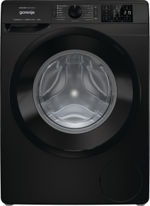Gorenje WNEI84AS/B  fekete elöltöltős mosógép Inverteres motor, 60x54.5x85 cm 