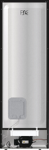Gorenje NRK619EABXL4 NO Frost fekete kombinált hűtőszekrény, 204/96L, 60x59.2x185 cm 
