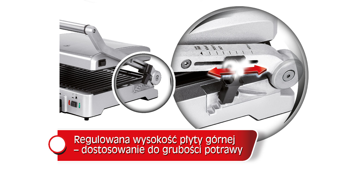 MPM MGR-10M többfunkciós kontakt grillsütő kerámia fűtőelemmel