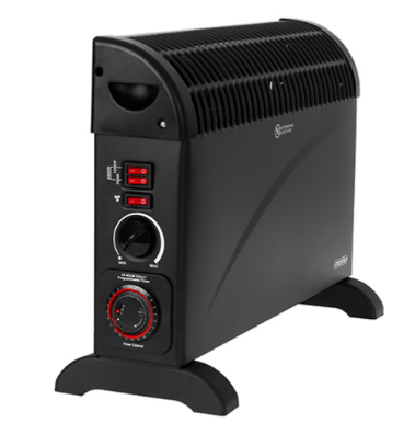 Mesko MS7741B elektromos konvektor időzítővel, turbo ventillátor fokozat, 750W, 1250W, 2000W
