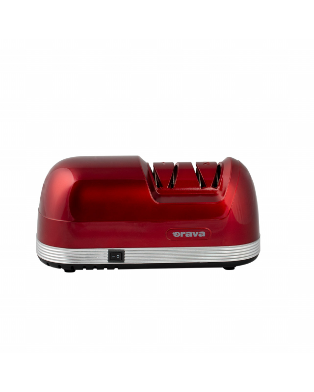 Orava BN45-R késélező 230 V 40W kétfokozatú élezőrendszer, exkluzív kivitel piros színben