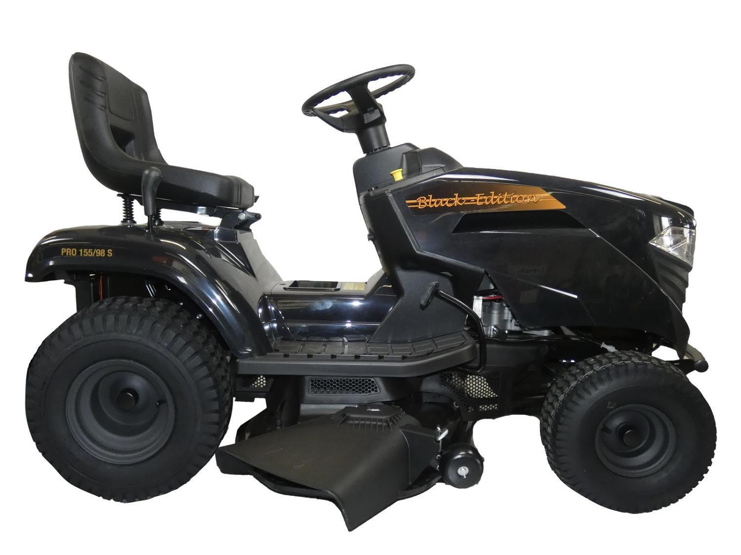 Black Edition 155/98 S Stiga motoros oldalkidobós fűnyíró traktor 6,5kW