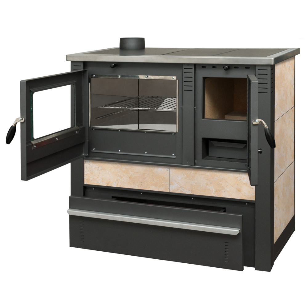 Warnex Panonia sparhelt beige, balos kivitel, 10kW