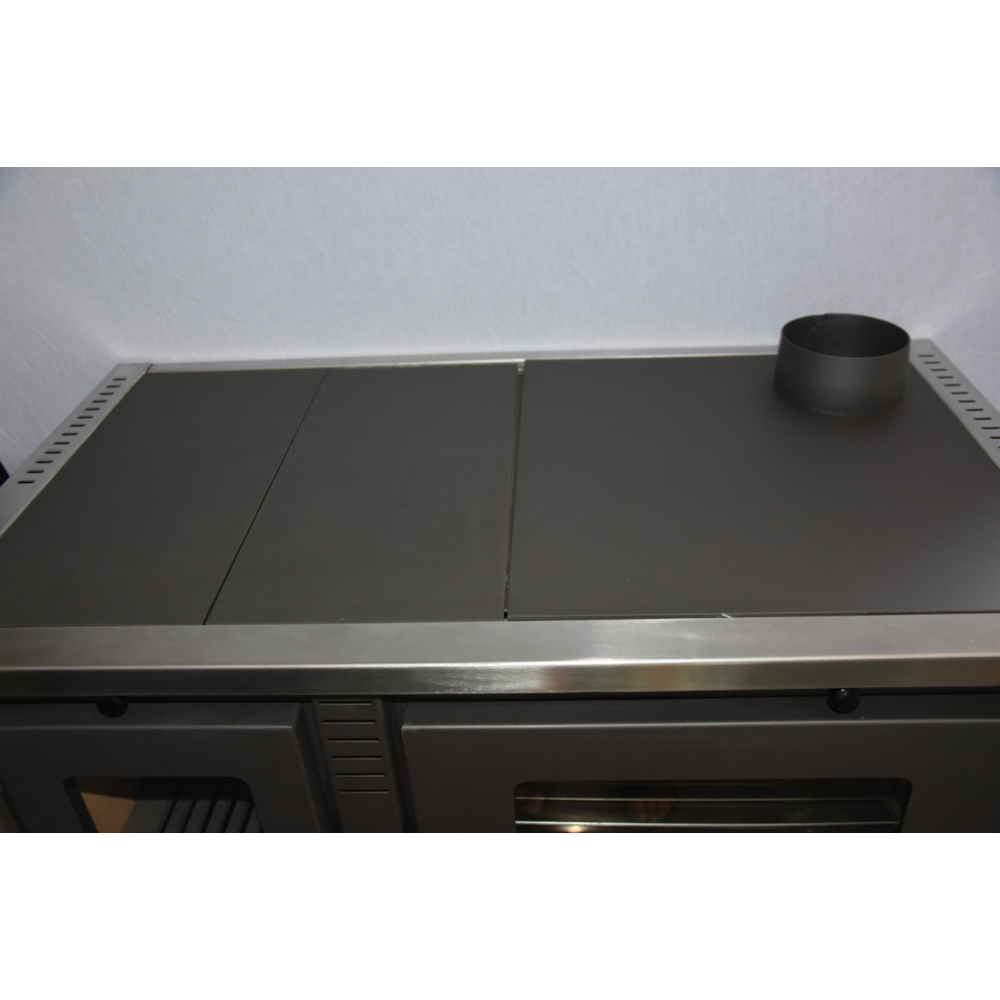 Warnex Panonia sparhelt beige, jobbos kivitel, 10kW 