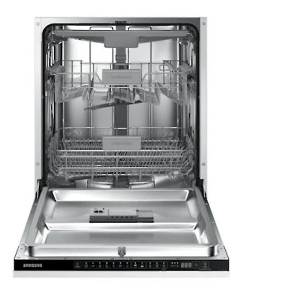 Samsung DW60M6050BB/EO teljesen beépíthető mosogatógép 14 teríték, 3 kosaras