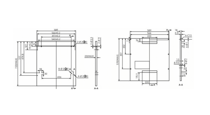 Samsung DW60M6050BB/EO teljesen beépíthető mosogatógép 14 teríték, 3 kosaras