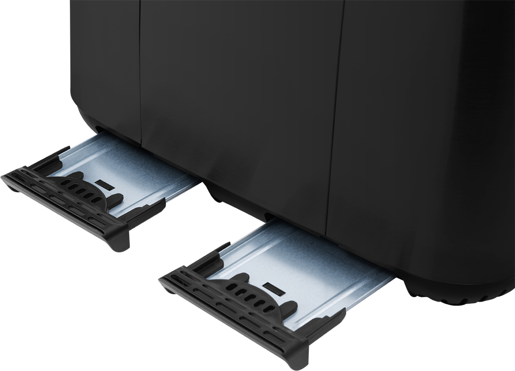 ECG ST 4768 TIMBER BLACK 4 rekeszes kenyérpirító