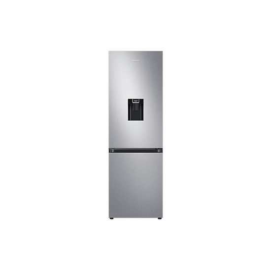 Samsung RB34C632DSA/EF vízadagolós NoFrost inox alulfagyasztós kombinált hűtőszekrény 227/114L, gyorshűtés, wlan 185,3x59x5x65,8cm 