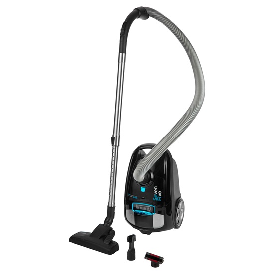 Sencor SVC7500BK porzsákos porszívó, 750W , szürke