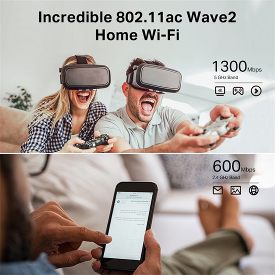 TP-LINK Archer C80 AC1900 vezeték nélküli MU-MIMO Wi-Fi router 