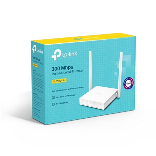 TP-Link TL-WR844N Wi-Fi router, fehér, 300 Mbps 
