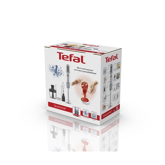 Tefal HB65KD38 Quickchef 4 az 1-ben rúdmixer ezüst 