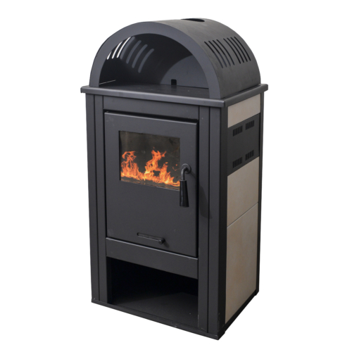 Warnex Termo Elegant LUX bézs 8Kw íves kandalló